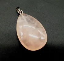 Pendentifs Quartz rose