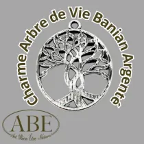 Charme Arbre de Vie Banian Argent