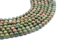 Perles Unakite 8mm