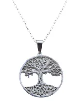 Pendentifs Arbre de vie Argenté