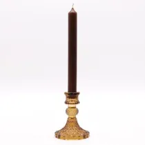 Porte-bougie vintage  Ambre