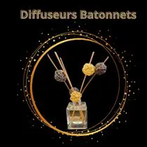  Diffuseurs Bâtonnets100ml