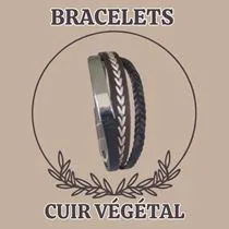 Bracelet Cuir Veggie