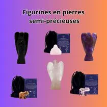 Figurines en pierres
 semi-précieuses